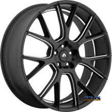 Adventus Wheels - AVX-7 - Black Milled