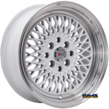 F1R Wheels - F01 - Machined w/ White