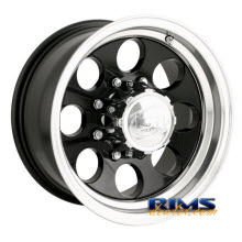 Ion Alloy Wheels - 171 off-road - machined w/ black