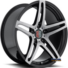 Roderick Luxury Wheels - RW5 - machined w/ black