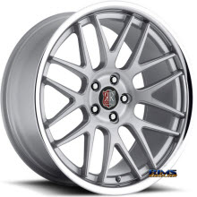 Roderick Luxury Wheels - RW6 - silver w/ chrome lip