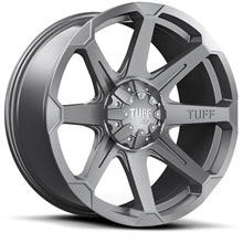 Tuff A.T Wheels - T05 - Gunmetal Gloss