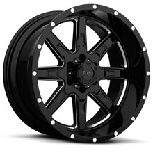 Tuff A.T Wheels - T15 - Black Milled