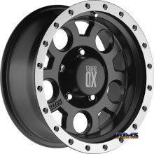 KMC XD Off-Road XD125 Black Flat w/ Machined