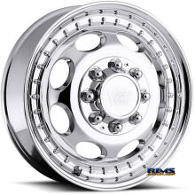 Vision Wheel 181H Hauler Dually chrome