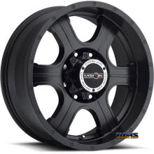 Vision Wheel Assassin 396 black flat